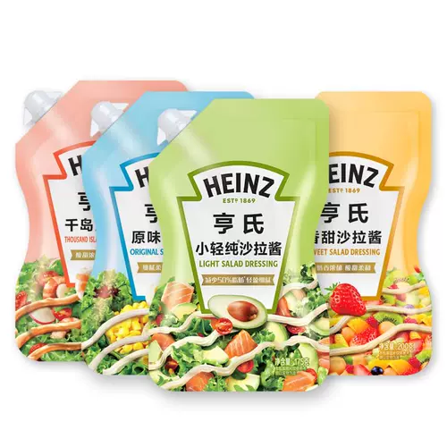 Heinz ароматный сладкий тысяча острова Сяосима чистый томатный салат салат овощные фрукты фруктовые фрукты соус соус навыки навыки бутерброд