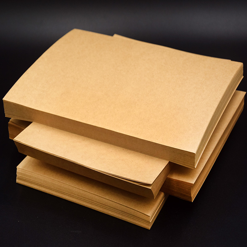 A3++ 460 Kraft Paper Kraft Ledger Cover Kraft Wrapping Paper Voucher Paper Printing Paper Cow Card
