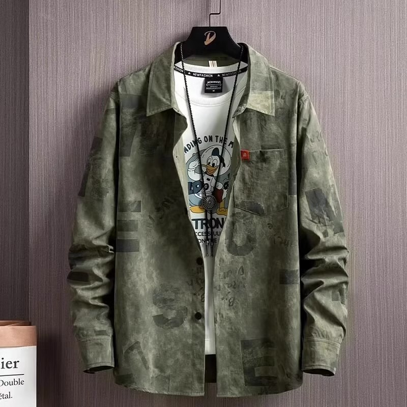 Clearance Sale: Men's Durable and Stain-Resistant Work Shirts for Construction Sites, Summer Workwear, Camouflage Casual Sun Protection Jacket Clearance Sale: Men's Durable and Stain-Resistant Work Shirts for Construction Sites, Summer Workwear, Camouflage Casual Sun Protection Jacket