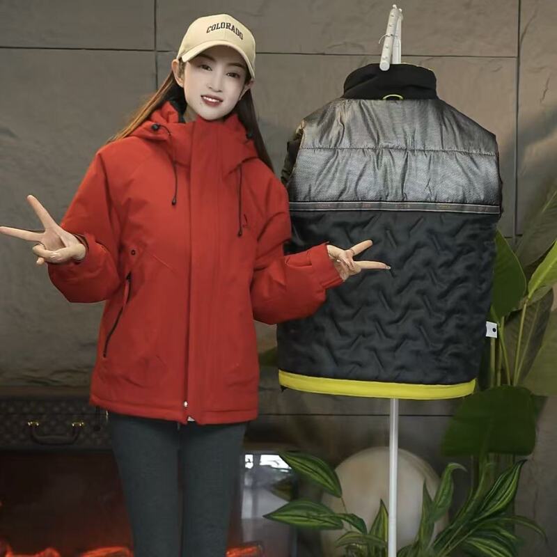 2026 New Hooded down Jacket for Women, Winter Warm Coat, Off-Season Clearance, Puffer Jacket, College Style, Loose Fit, Thickened 2026 New Hooded down Jacket for Women, Winter Warm Coat, Off-Season Clearance, Puffer Jacket, College Style, Loose Fit, Thickened