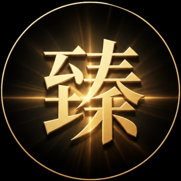 臻享音源站的LOGO