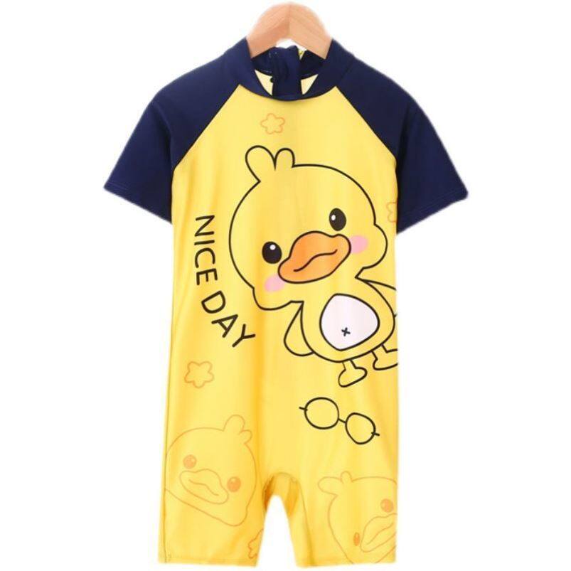 Child bathing suit boy girl's body baby swimsuit sunscreen speed dry swimsuit 2-8-year-old child-children suit