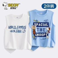 Хлопковый синий космический жилет, английский