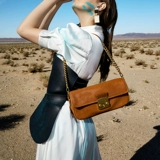 Ретро небольшая сумка подмышку, небольшая сумка, оригинальная дизайнерская кожаная сумка через плечо, из натуральной кожи, воловья кожа