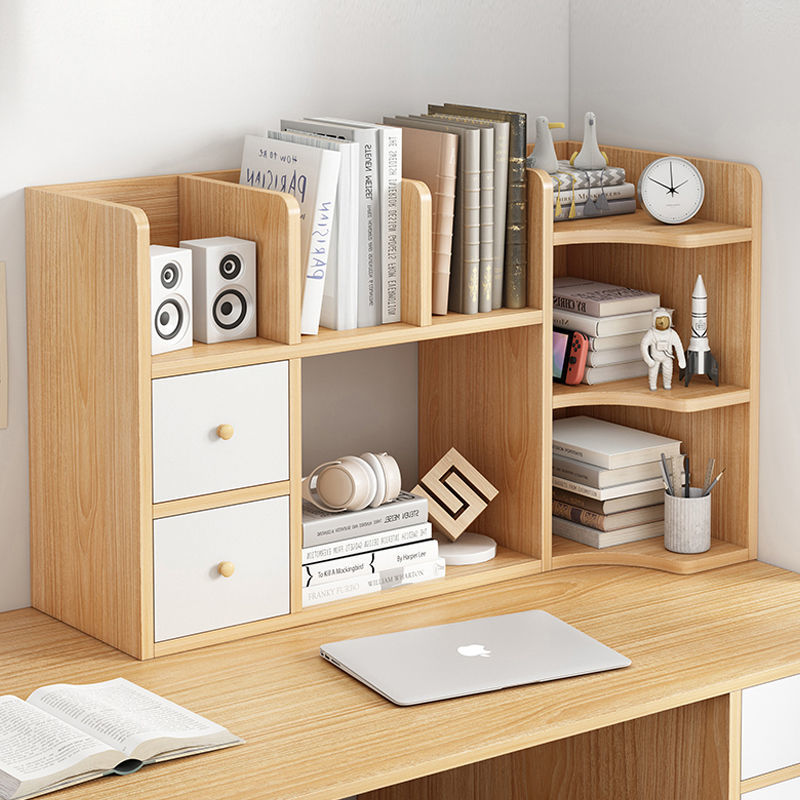 Xinjiang bookshelf simple table shelf student bookshelf dormitory shelf multi-functional office