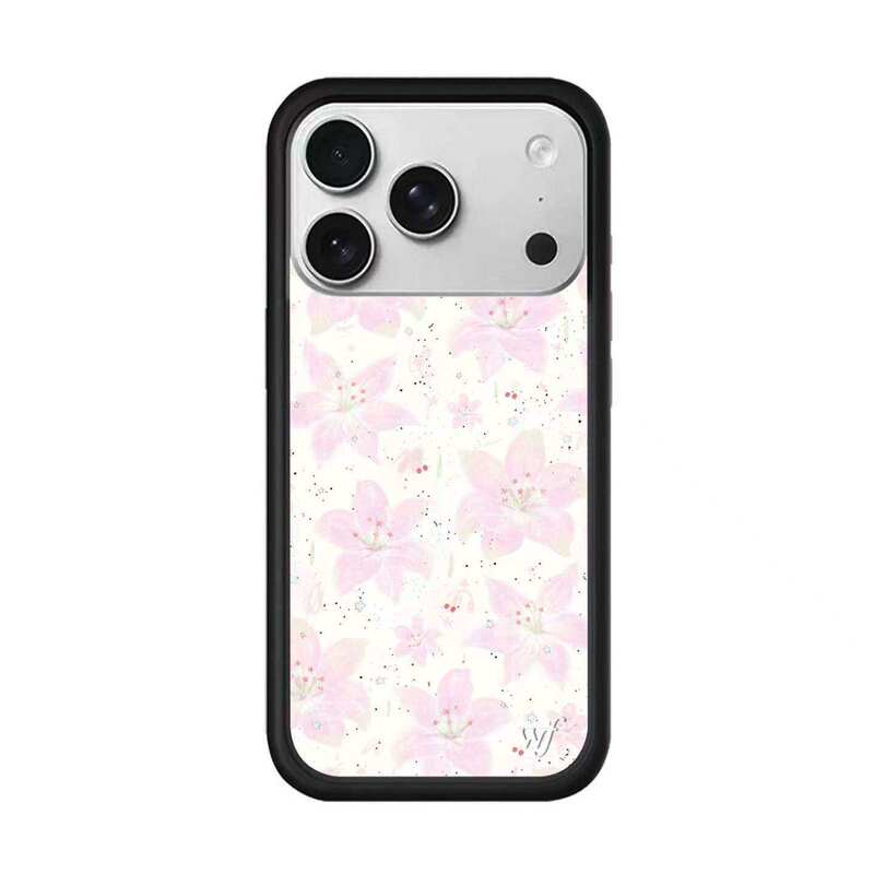 Wildflower Collaboration Pink Mist Lily/Black Pink Lily/Colorful Polka Dot Case Suitable for Apple 17Pro, iPhone 16/15/14/13Promax, Classic Anti-Drop Protective Cover Wildflower Collaboration Pink Mist Lily/Black Pink Lily/Colorful Polka Dot Case Suitable for Apple 17Pro, iPhone 16/15/14/13Promax, Classic Anti-Drop Protective Cover