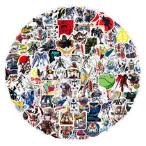 100 Anime Gundam Mobile Suit Graffiti Stickers Notebook Skateboard Water Cup Luggage Waterproof Stickers