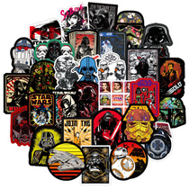 100 personalized cartoon Star Wars graffiti stickers waterproof skateboard helmet suitcase laptop tablet guitar skateboard electric car childrens water cup mobile phone refrigerator decoration stickers