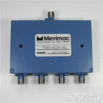 Merrimac PDM-41M-4G 3-5GHz SMA RF one-to-four power splitter