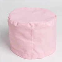 Розовая круглая крышка (добавить эластичный)