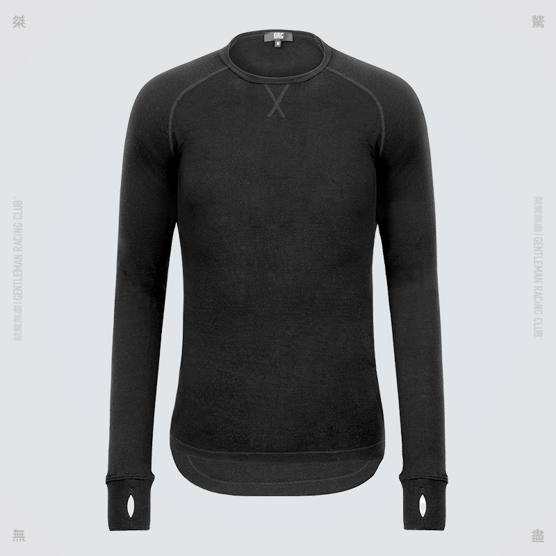 GRC Jieao endless autumn and winter MERINO240 Merino wool warm and breathable winter cycling clothing men's bottoming