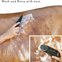 Multifunctional horse brush animal cleaning dog grooming brush hair removal beauty massage horse hair brush bath massage brush