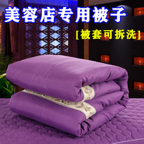 Beauty Bed Small Quilt Beauty Salon Massage Bed Special Thickening Foot Therapy Shop Winter Foot Bath SPA Quilt Core Winter Quilt 