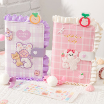 This Current Account Book Ben Suit High Face Value Net Red Benson Girl Luxury Big Gift Bag Female Letdown Gift Box Teenage Girl Cute Notebook Walking Stick Material Tool Loose Leaf Book Childrens Day