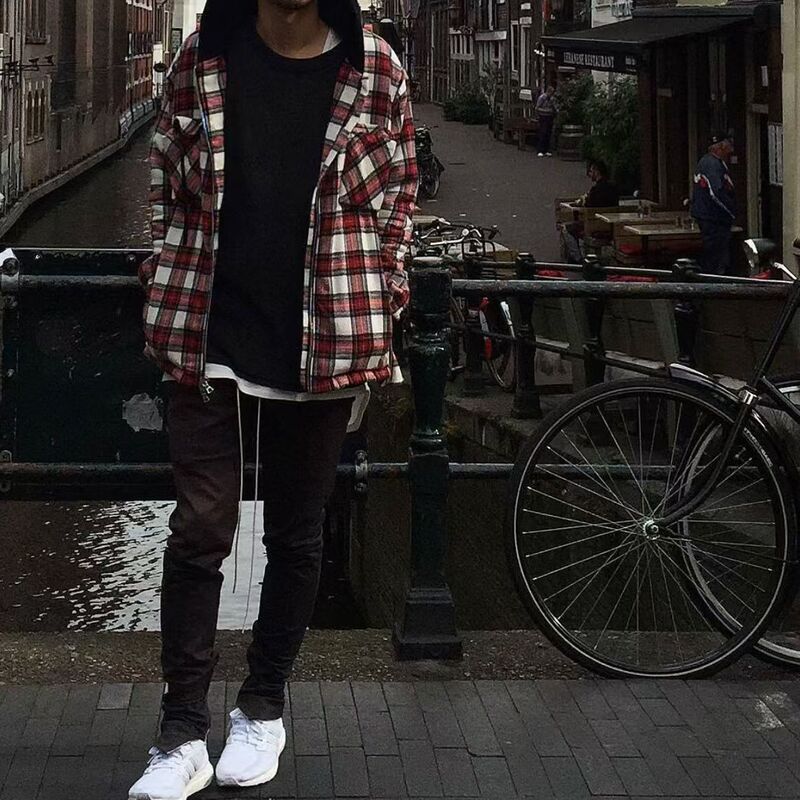 【4Th X Regular Style Fabric Pants】Fine Drawstring Version Susu's Independent High Street Style Versatile Fabric Pants Pre-Order