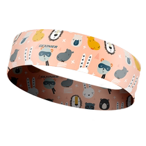 Sports headband childrens hip-hop sweat-absorbent headband boy hair bandana boy girl headband baby headband summer