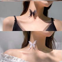 Suitable for summer term collar female fit white T high street wind accessories necklace sweet and spicy small fragrance chain sub summer fashion INS