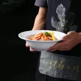 Паста соломенная тарелка европейская стиль суп тарелка соломенная шляпа миска