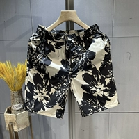 Черные летние шорты, трендовые быстросохнущие пляжные штаны для отдыха, свободный прямой крой