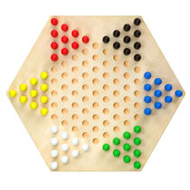 QZMTOY Qiaozhimu Large Checkers Game Childrens Interactive Toy Board Game Early Education Game Gift for Boys and Girls