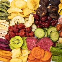 (99 yuan 6 packs) Yuanqi Jane c20 kinds of fruits and vegetables crisp 250g