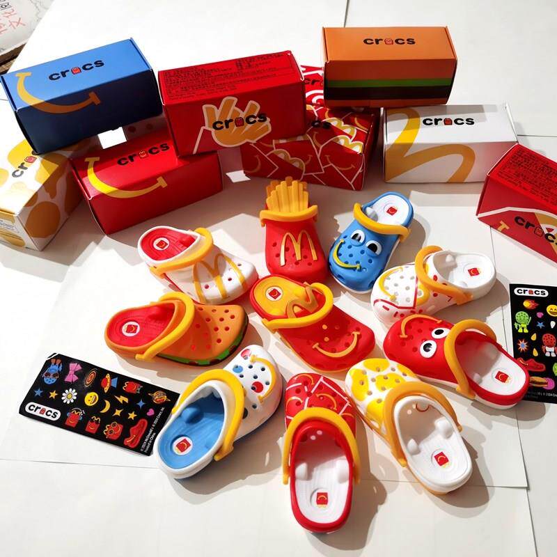 Crocs, genuine slippers, keychain, toy