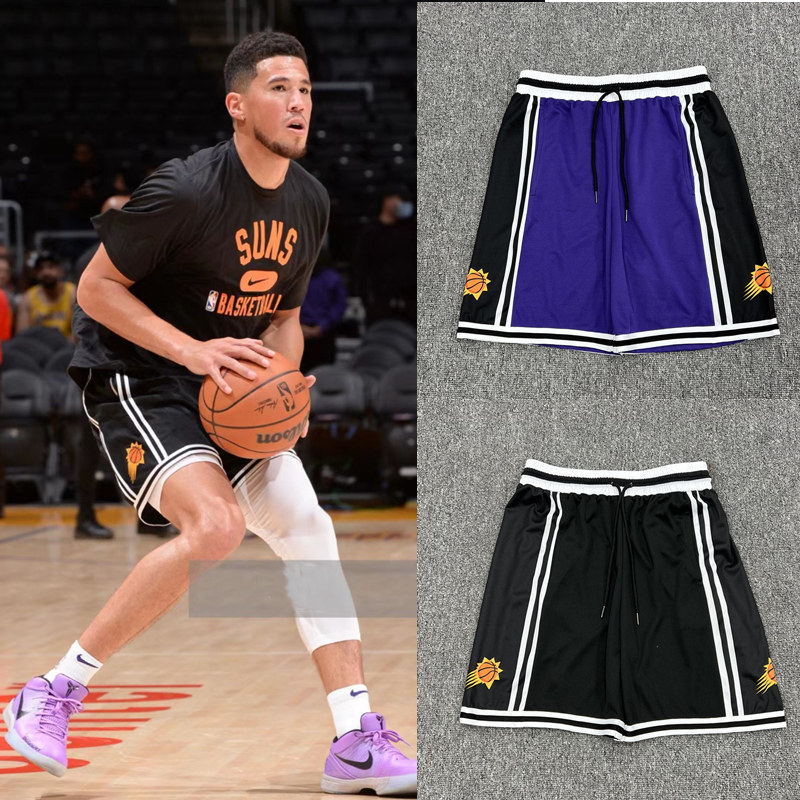 Ralph Lauren Polo Devin Booker Suns American Basketball Shorts But Knee Quick Dry Loose Training Fitness Running Pants