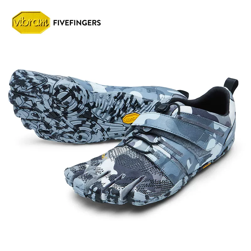 Женские кроссовки Vibram FiveFingers для внутренней тренировки и фитнеса в камуфляжном стиле, мужские кроссовки для силовых тренировок vtrain