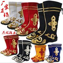 National dance Mongolian dance performance mens and womens boots Xinjiang boots Tibetan boots Monkey King childrens catwalk drum shoes