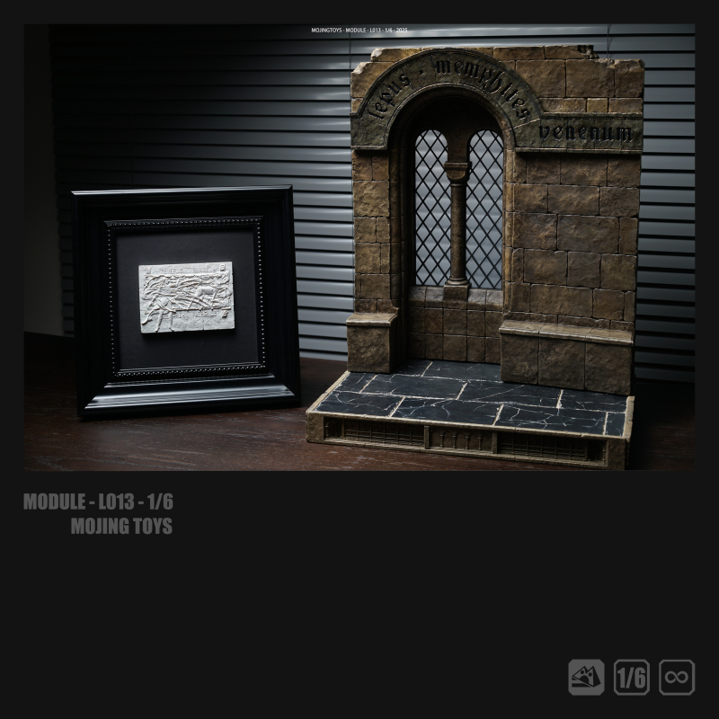 【Order Collection】Mojingtoys Model - L013 - Medieval Apothecary Scene Platform 1/6