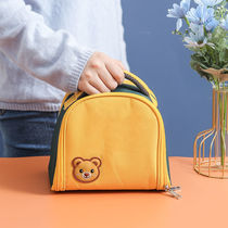 Lunch Box Bag Hands Improve Face Value Waterproof Oil And Grease Insulation Bag Day Students Office Cuddlers Cute Briefing Lunch Bag