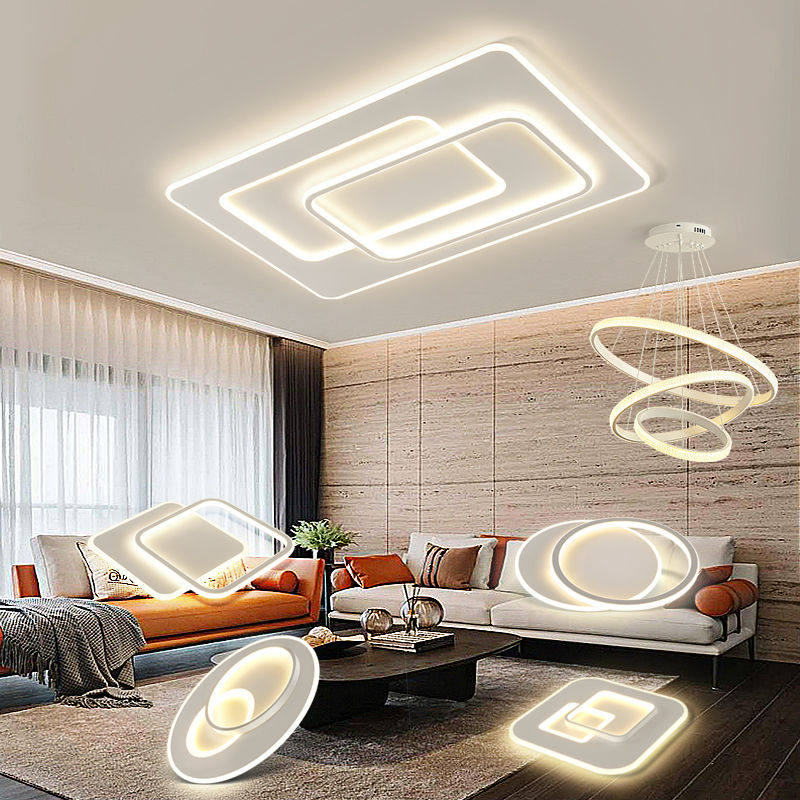 Living Room Main Lamp Tsubo 2021 New Modern Simple Ceiling Lamp High-end Tasteful Ultra Bright LED Lamp