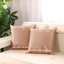 Summer ice rattan double-sided mat pillow cover Summer sofa mat cushion cover Rattan mat back cushion cover does not contain core