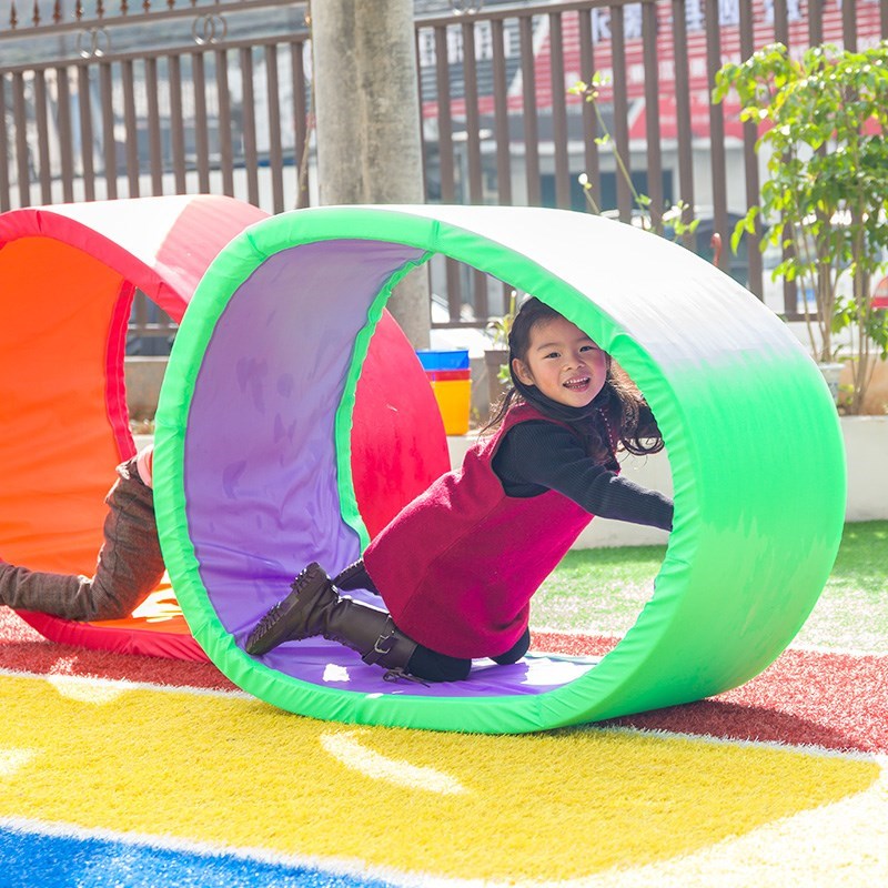 Running physical equipment kindergarten crawler game pad crawling circle children's equipment props expansion small game mat