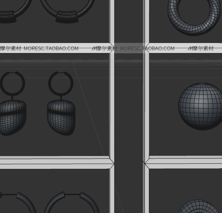 图片[10]-blender耳环耳钉耳饰穿孔首饰C4D模型3D素材max fbx obj文件 MX742-cg男孩