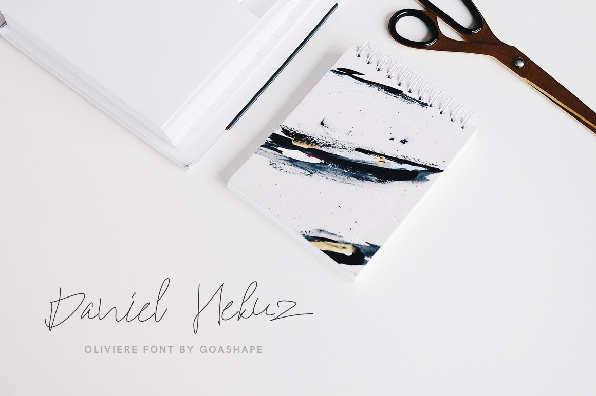 Oliviere Handwritten Font Script, a Script Font by.jpg