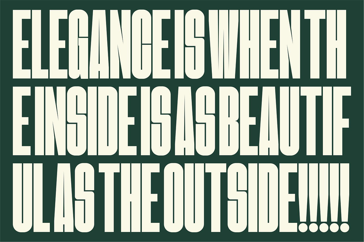 Quinton  Ultra Condensed Font, a Sans Serif Font b.jpg