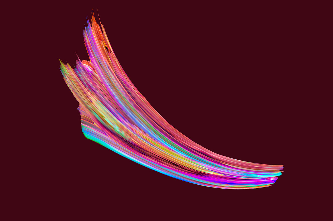 Vibrant Paint Strokes, Vol. 3, a Texture Graphic b.jpg