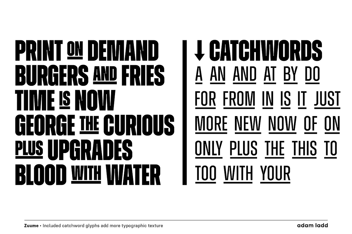 Zuume Font Family, a Sans Serif Font by Adam Ladd.jpg