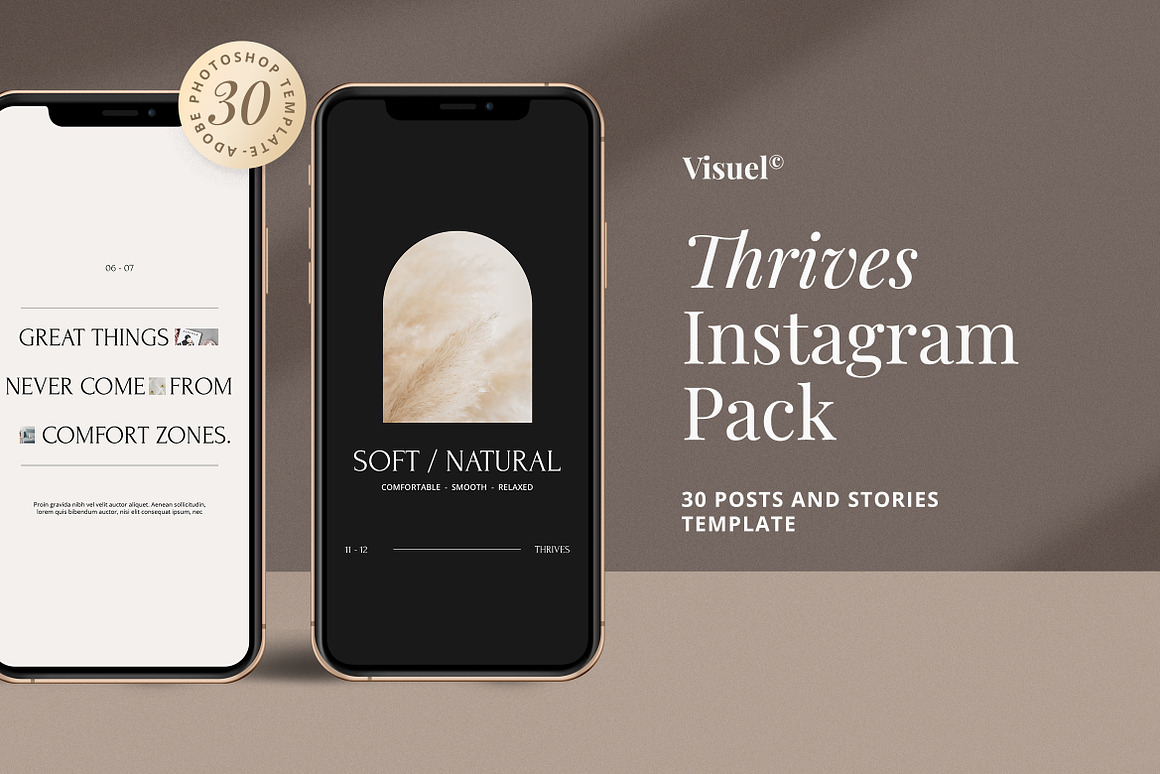 Thrives - Instagram Pack, a Social Media Template.jpg