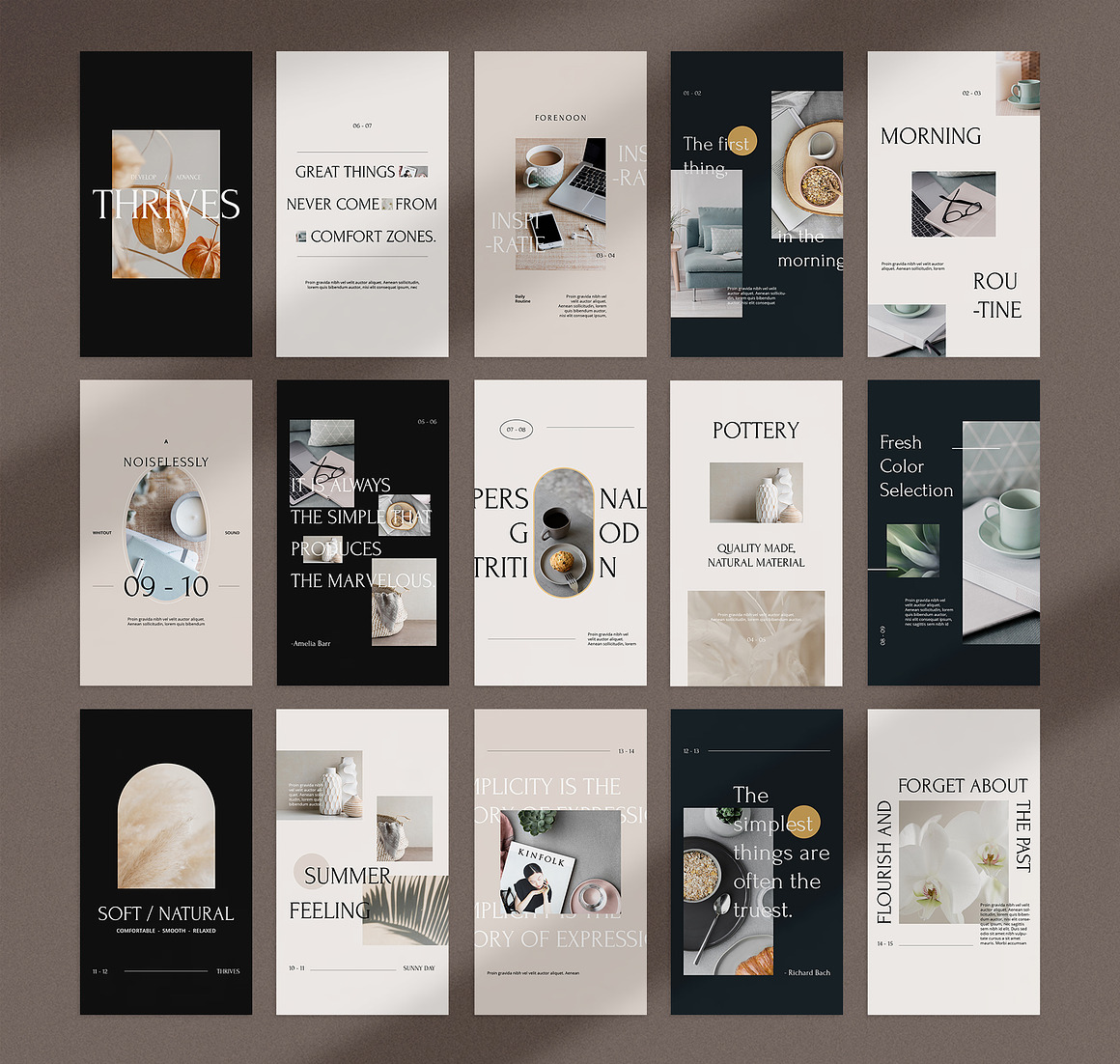 Thrives - Instagram Pack, a Social Media Template.jpg