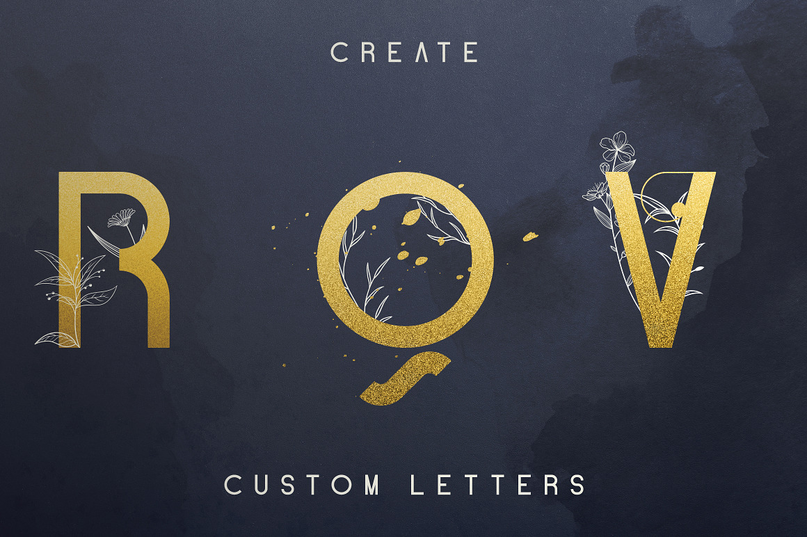 Blue Gold sans serif font   Extras, a Sans Serif F.jpg
