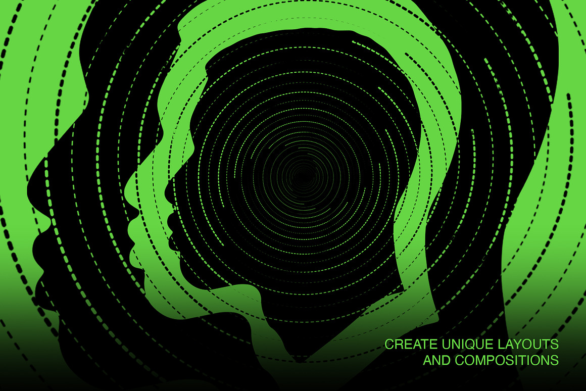 Retro Futuristic Elements, an Object Graphic by Je.jpg