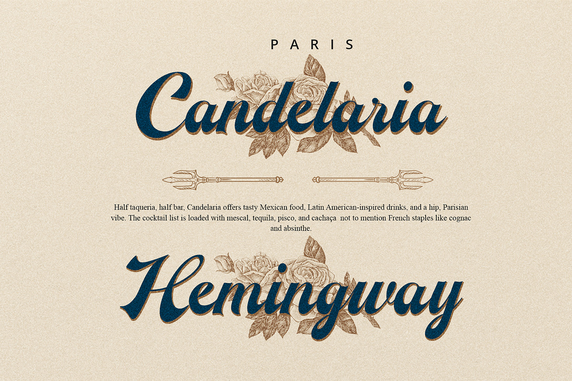 The Herera, a Script Font by Damelev Photo 10 of 1.jpg