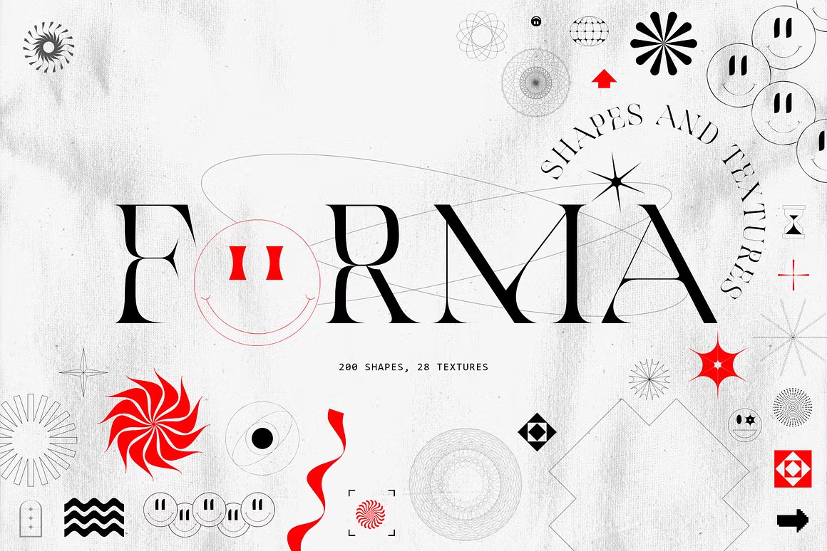 Shapes and Textures, an Object Graphic by Inartflo.jpg