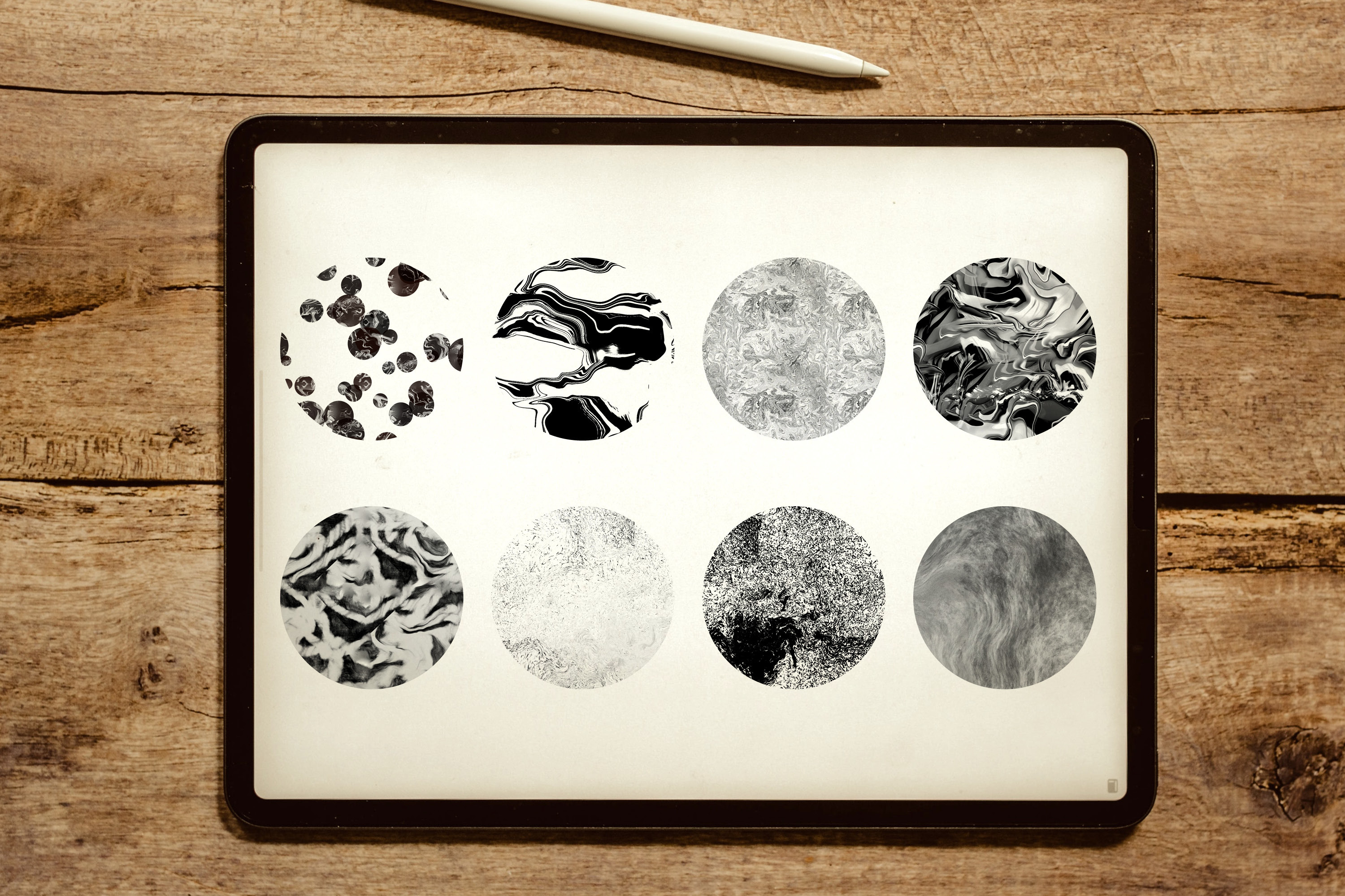 Liquid Marble Texture Brush Bundle  Textures ~ Cre.jpg