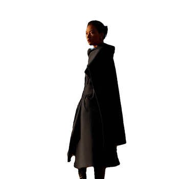 Fabrique【凤凰大衣】宽松版羊绒羊毛双面呢廓形长款毛呢外套