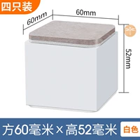 Клык 6*6 белый -5 см. Установка PAD -4