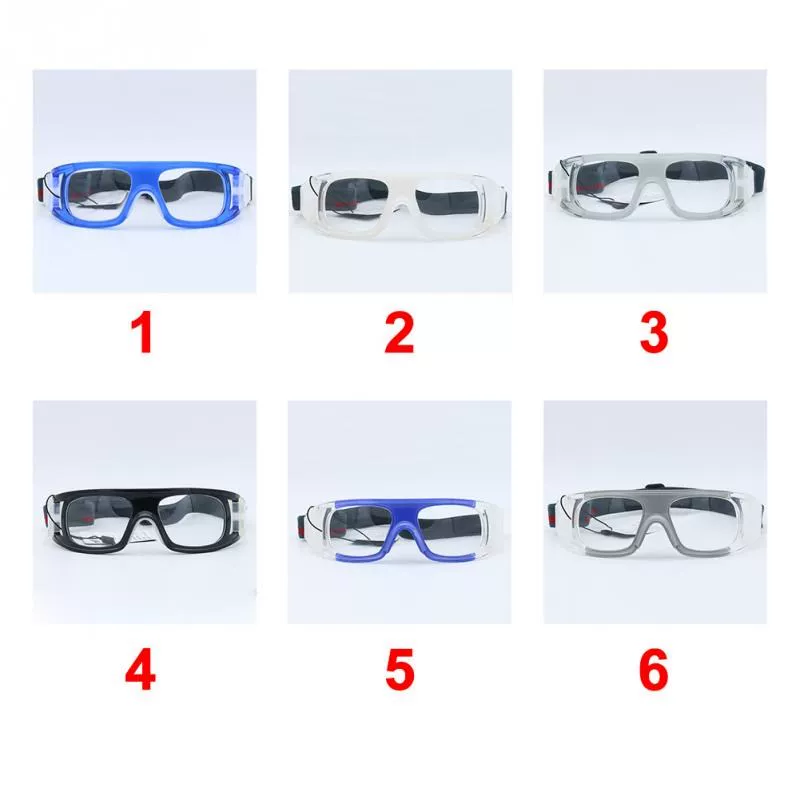 Explosion-proof Basketball Goggles Glasses Frame Men Clear L