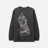 Тесто ICECREAM с длинным рукавом вязаная длинная